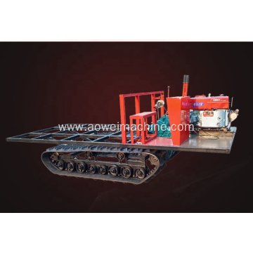 Cheap rubber track crawler chassis for tractors excavators